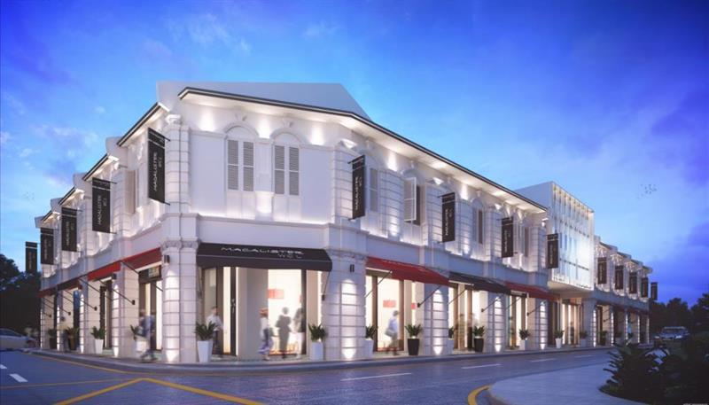 Macalister Hotel Managed By The Ascott Limited George Town Esterno foto